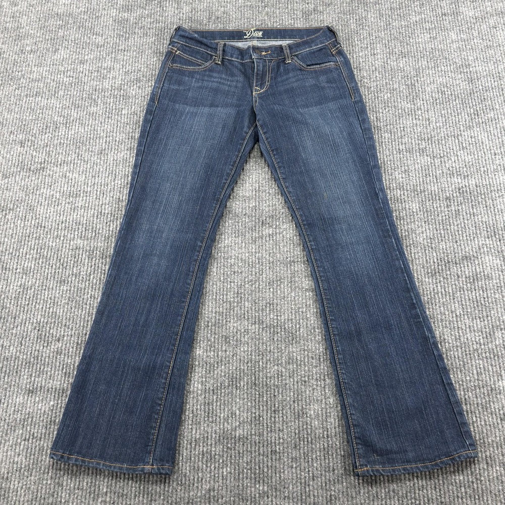 Old Navy The Diva Bootcut Jeans Womens‎ 2 Blue Dark Wash Mid Rise Stretch Denim